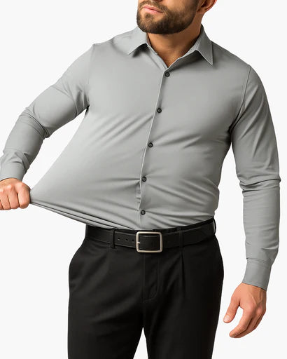 Chemise Homme Extensible | Confort et Élégance Sans Repassage