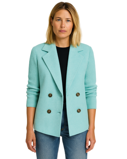 Veste Blazer Femme | Double Boutonnage | Élégance Décontractée