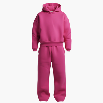 Ensemble de survêtement streetwear oversize pour homme – Sweat à capuche & pantalon de jogging