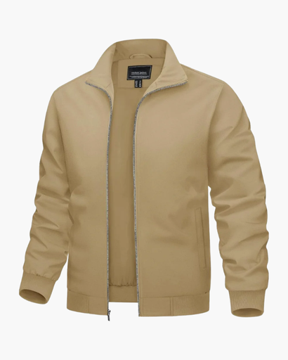 Bomber Jacket Homme – Léger et Décontracté avec Fermeture Zippée