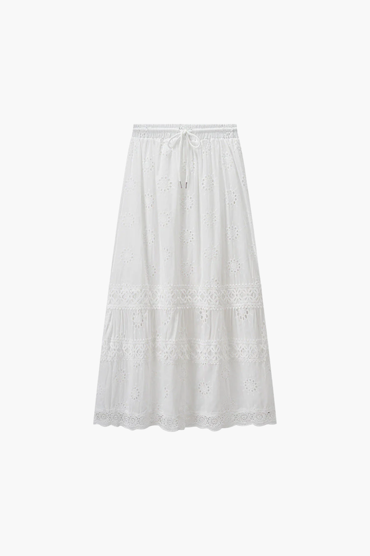 Ensemble Femme 2 Pièces – Chemise Boutonnée et Jupe Longue Maxi Élégante