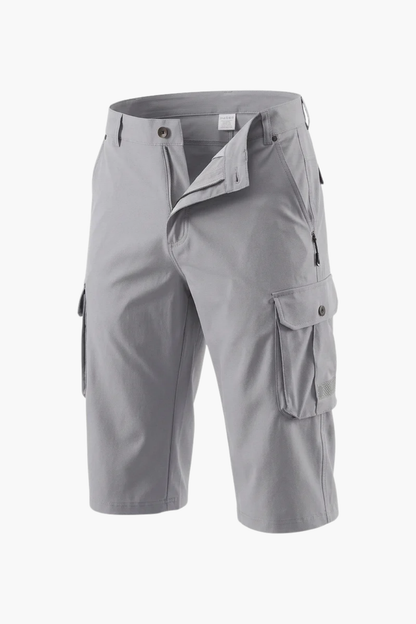 Short Cargo Homme Long – Bermuda Utilitaire Décontracté