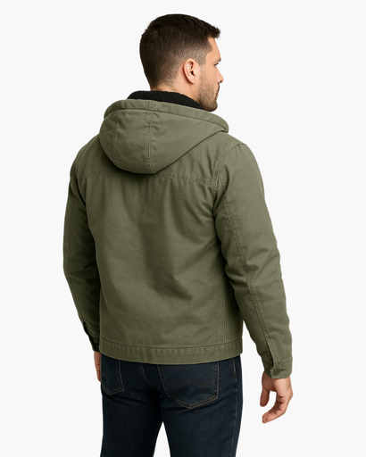 Blouson Homme Capuche Doublée – vue 4