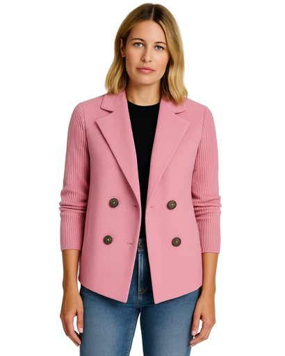 Veste Blazer Femme | Double Boutonnage | Élégance Décontractée