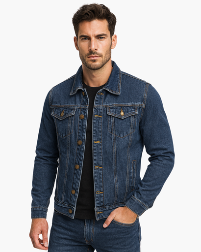 Veste en Denim pour Homme | Style Classique & Coupe Ajustée