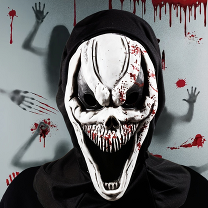 Masque tête de mort Halloween - vue principale