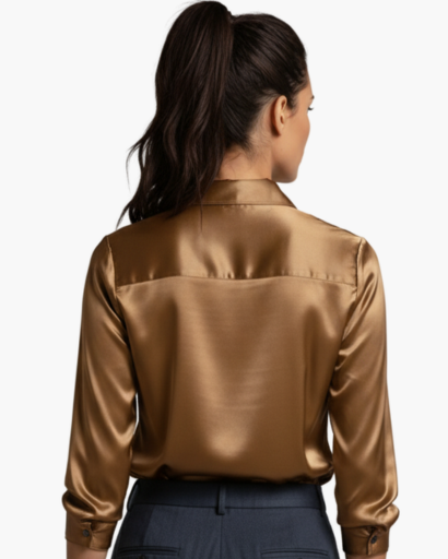Blouse Femme Lin Manches Longues – Fluide & Brodée | Style Bohème Élégant