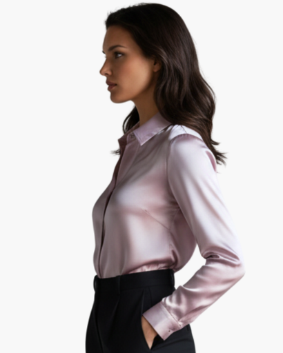 Blouse Femme Lin Manches Longues – Fluide & Brodée | Style Bohème Élégant