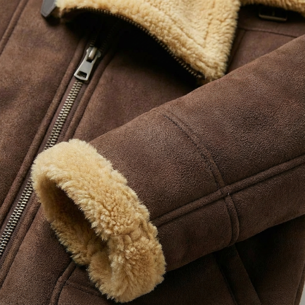 veste aviateur homme, vue de dos