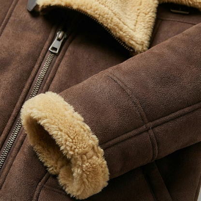 veste aviateur homme, vue de dos