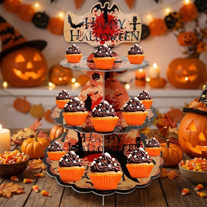 Présentoir à cupcakes Halloween, Style B