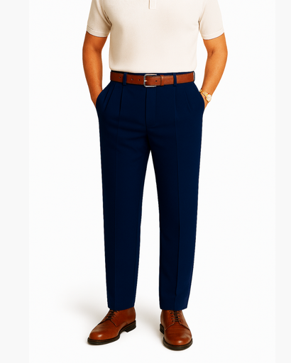 Pantalon Chino Homme à Coupe Ajustée