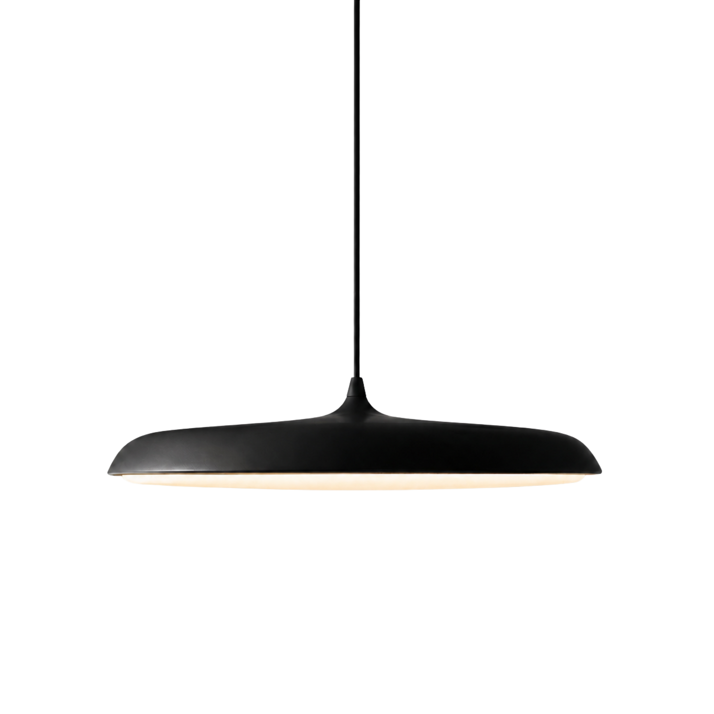 Suspension LED aluminium détail design fin