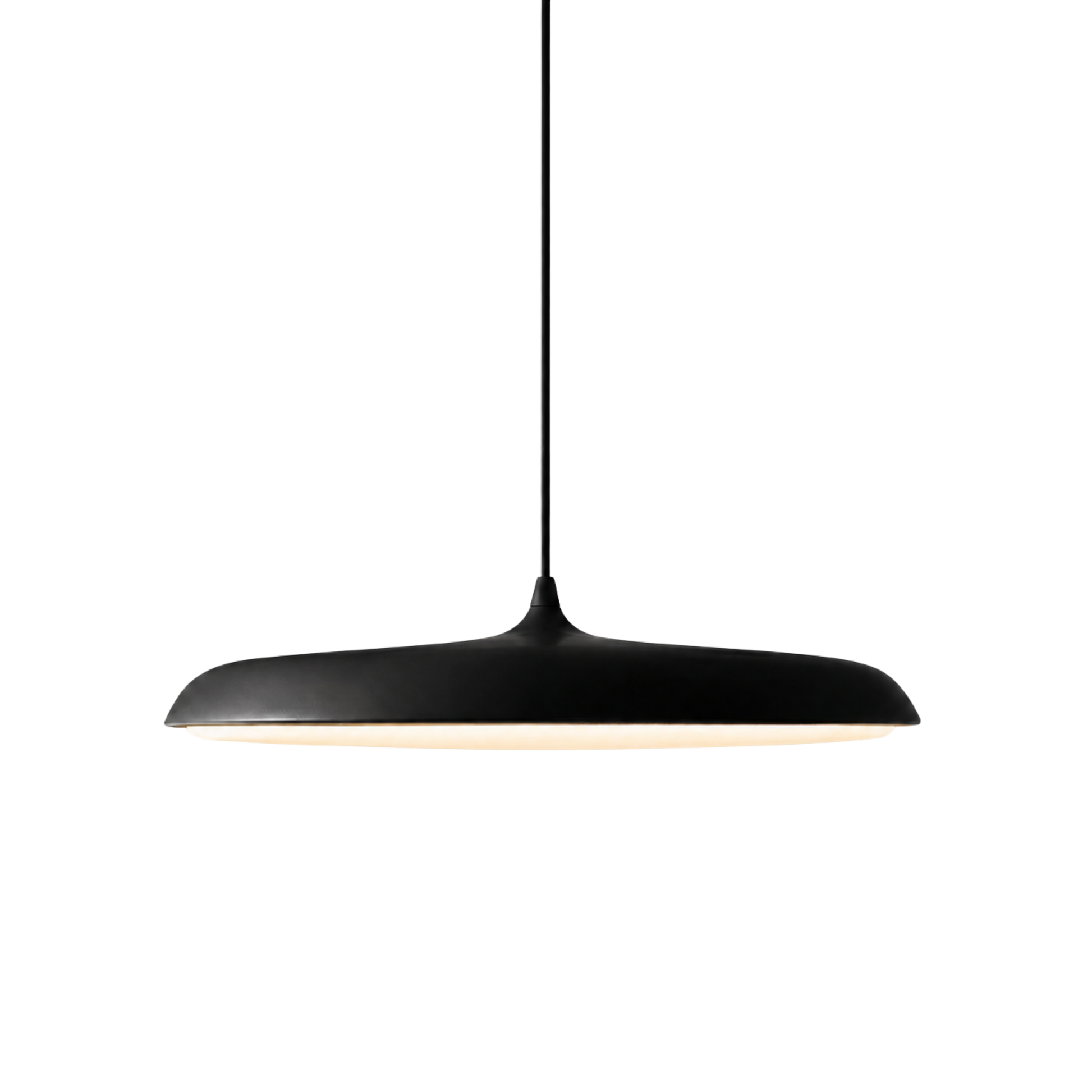 Suspension LED aluminium détail design fin