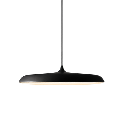 Suspension LED aluminium détail design fin
