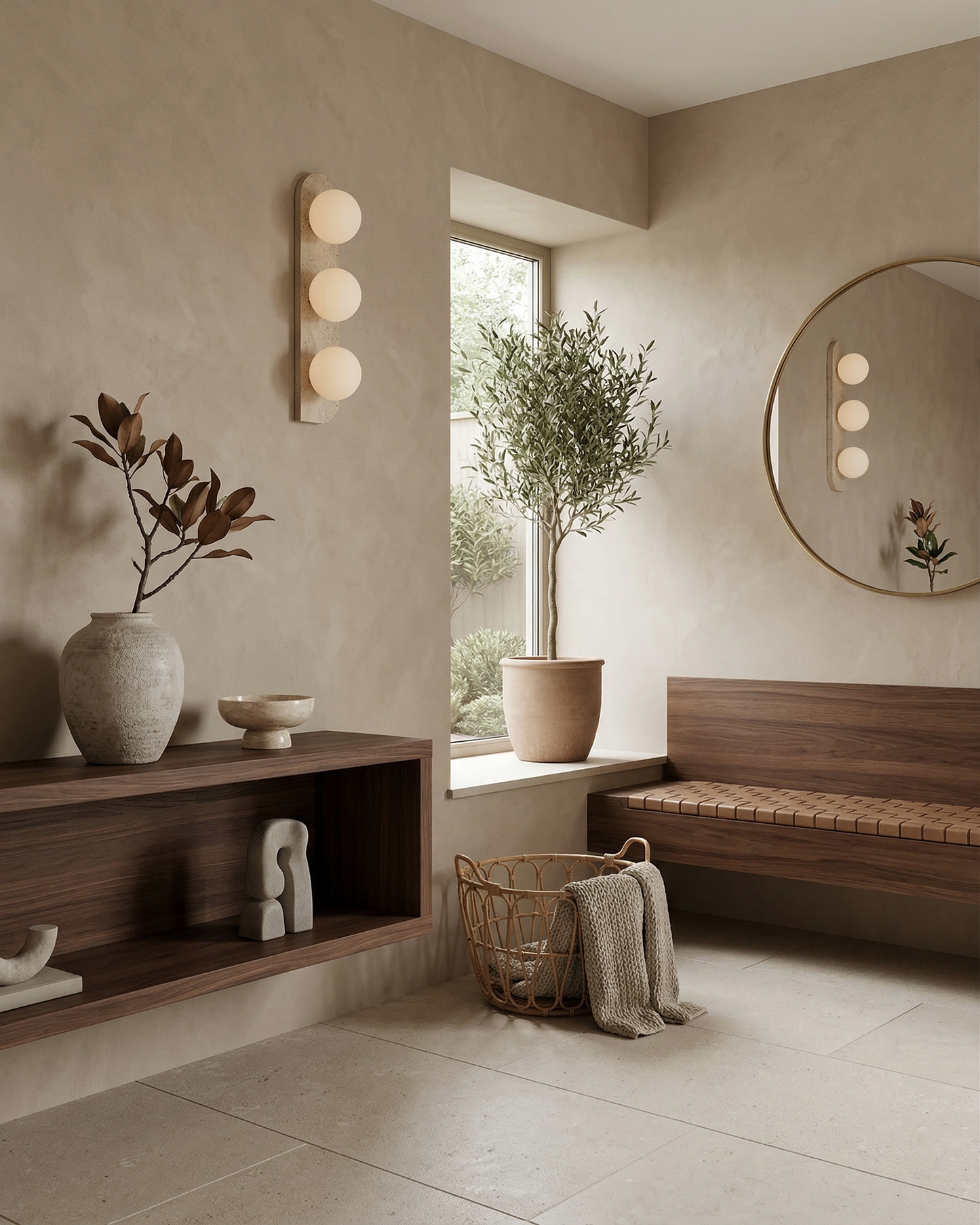 Ambiance chambre contemporaine
