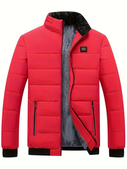 Doudoune matelassée femme rouge