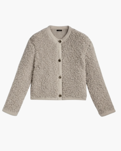 Gilet Femme Teddy Fleece Boutonné – Douceur & Confort | Style Cocooning Automne Hiver