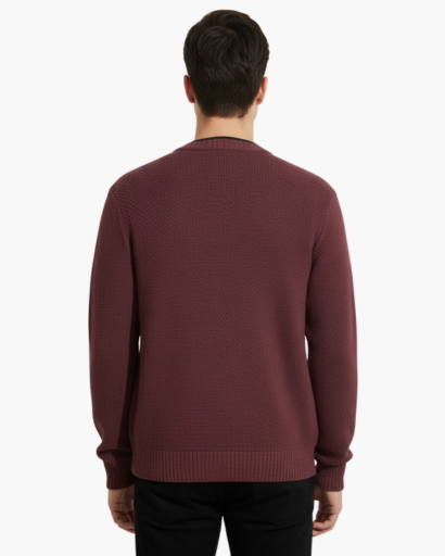 Gilet Homme Chaud en Laine | Doublure Polaire & Boutons – Style Élégant