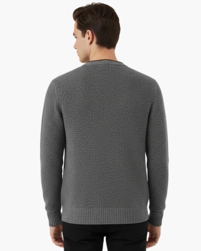 Gilet Homme Chaud en Laine | Doublure Polaire & Boutons – Style Élégant