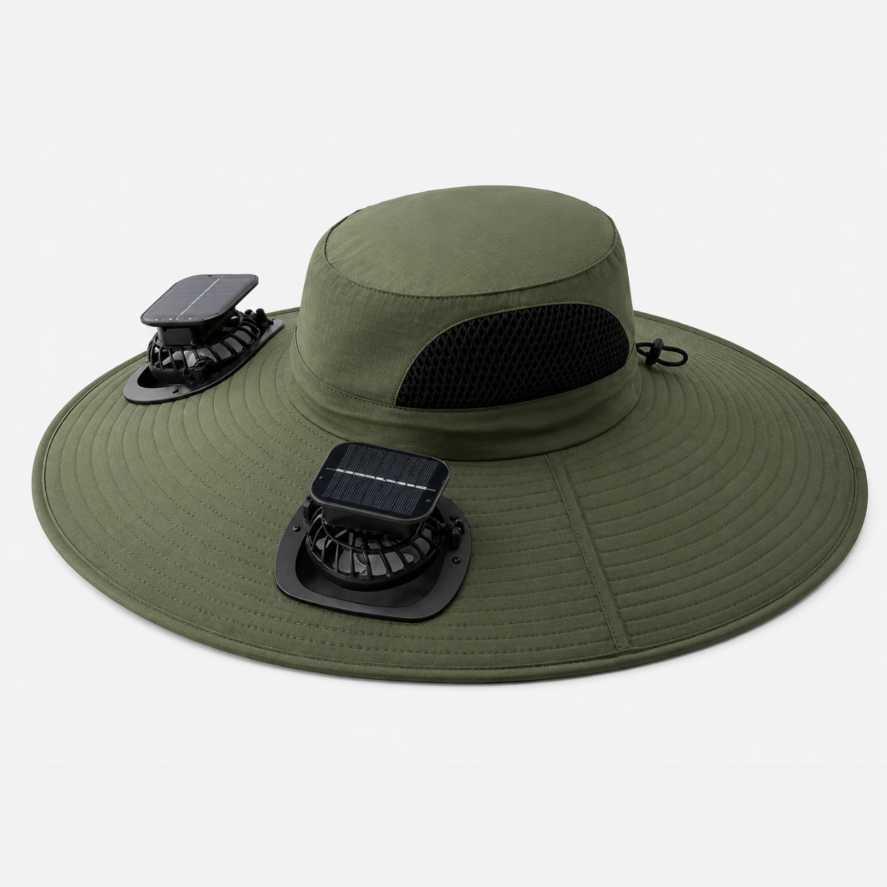 Casquette Ventilée à Énergie Solaire – Fraîcheur Mains Libres pour l'Été