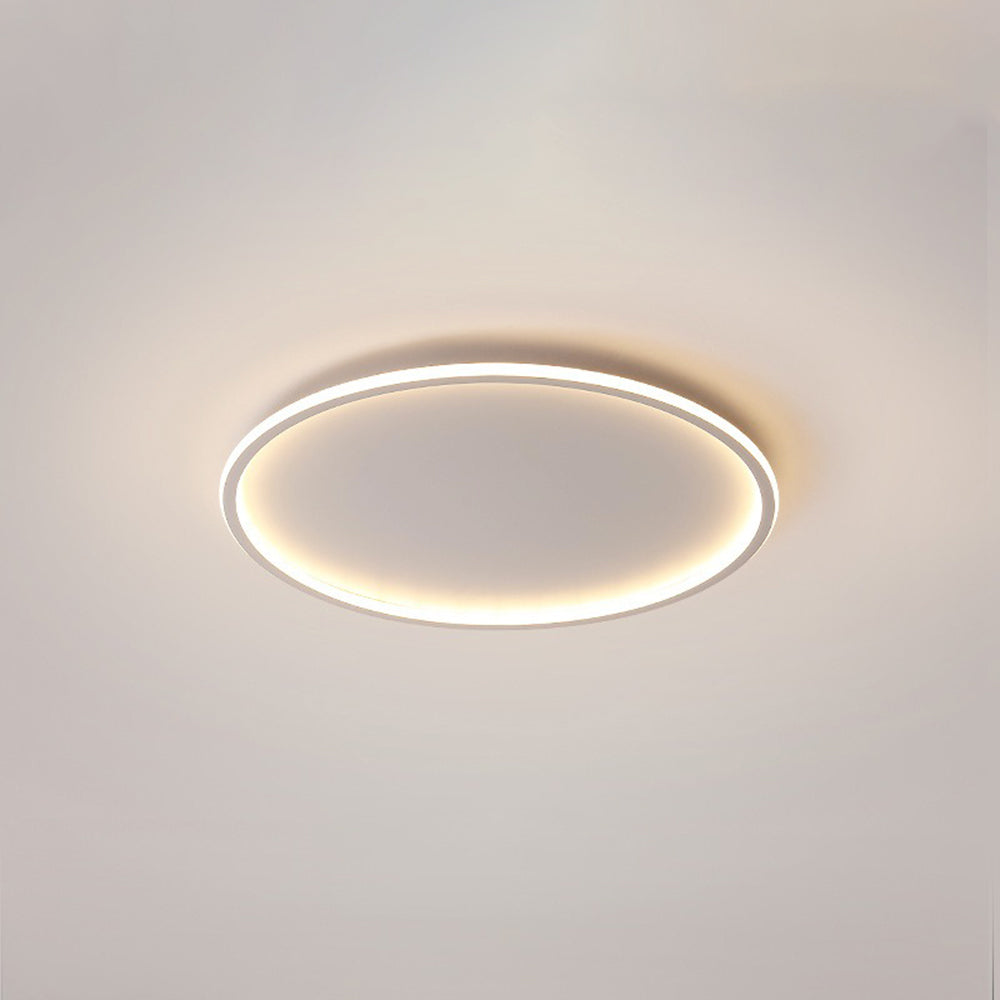Plafonnier LED finition blanche