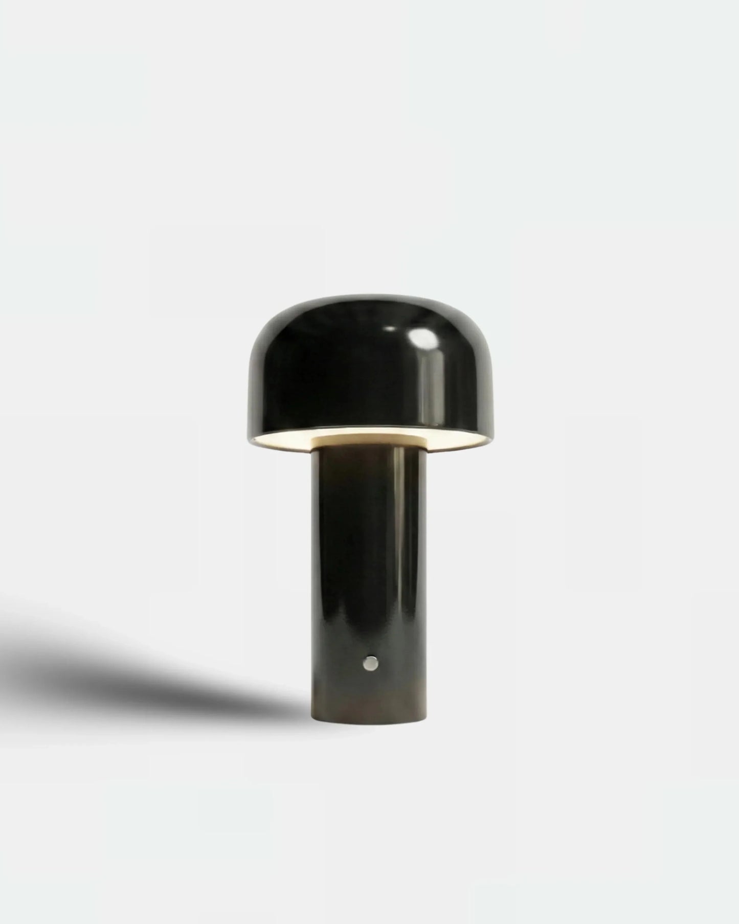 Lampe de table sans fil silhouette organique, coloris noir