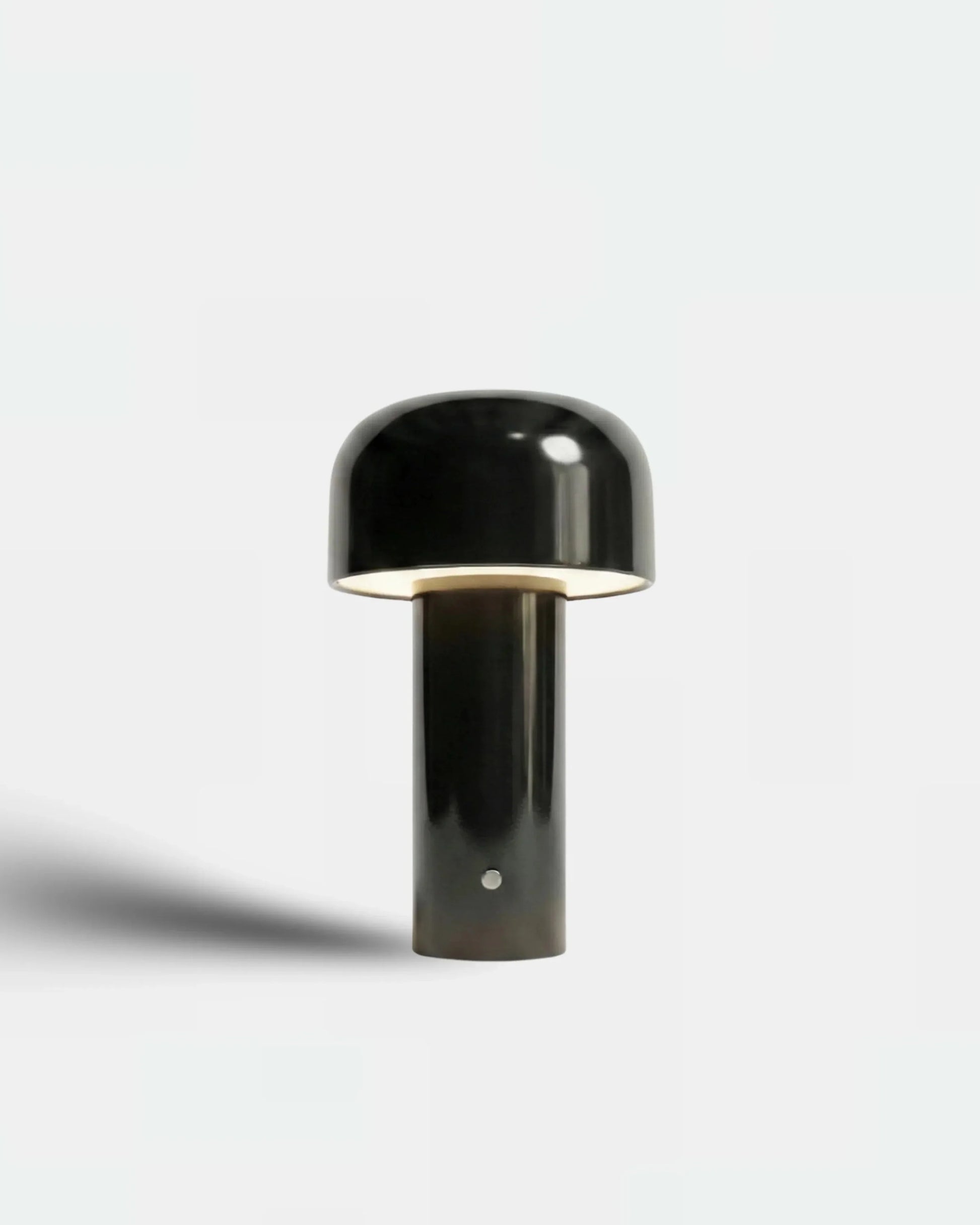 Lampe de table sans fil silhouette organique, coloris noir