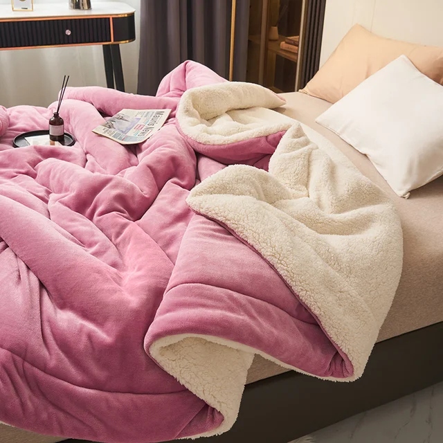 plaid polaire en flanelle, coloris magenta