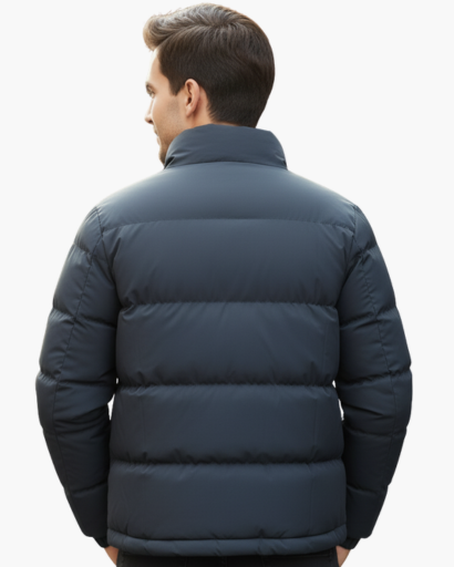 Doudoune Homme Légère & Chaude – Style Urbain et Confort d’Hiver
