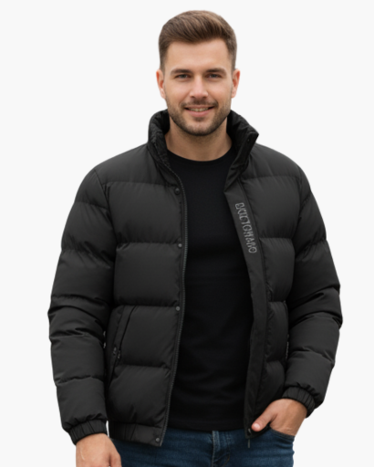 Doudoune Homme Légère & Chaude – Style Urbain et Confort d’Hiver