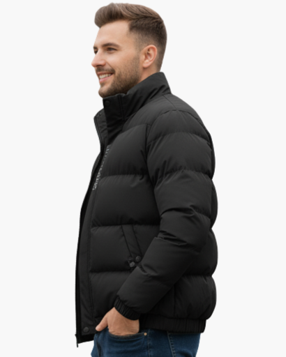 Doudoune Homme Légère & Chaude – Style Urbain et Confort d’Hiver