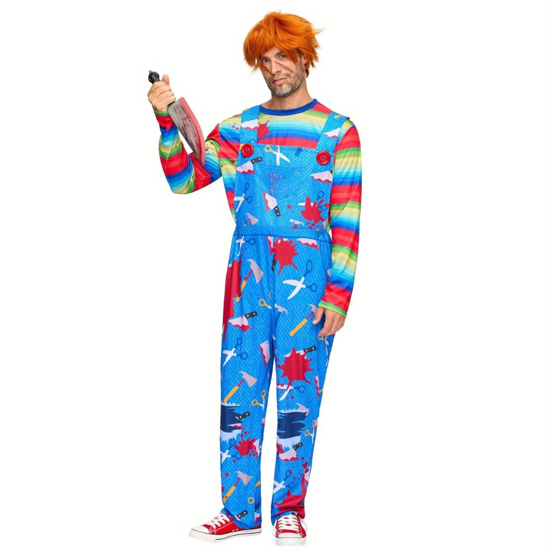 Costume horreur Halloween - vue portée mise en scène