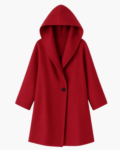 Manteau Femme à Capuche – Élégance Douce & Confort Automnal
