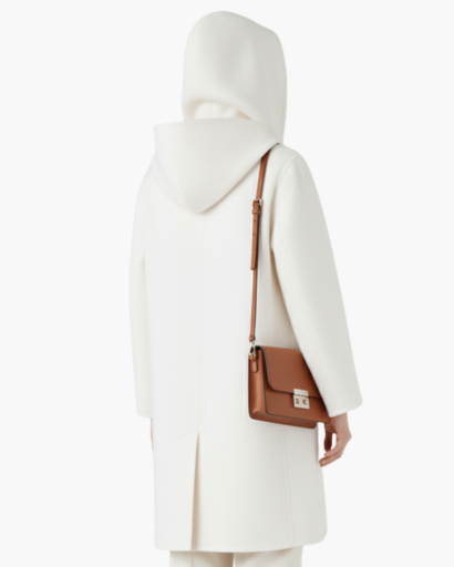 Manteau Femme à Capuche – Élégance Douce & Confort Automnal