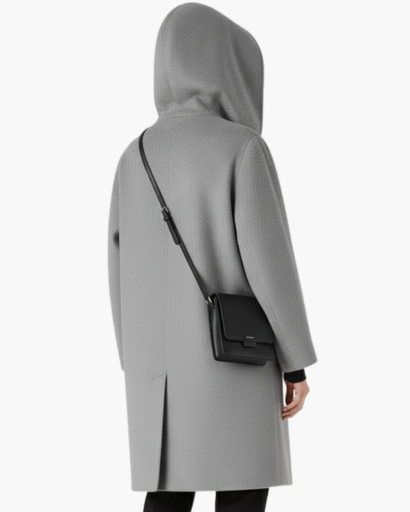 Manteau Femme à Capuche – Élégance Douce & Confort Automnal