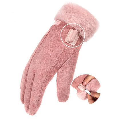 Gants chauffants – intérieur polaire douillet
