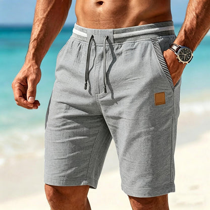 Short lin homme Gris