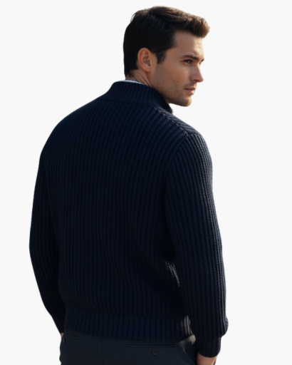 Pull à Col Zippé pour Homme | Élégance et Confort au Quotidien