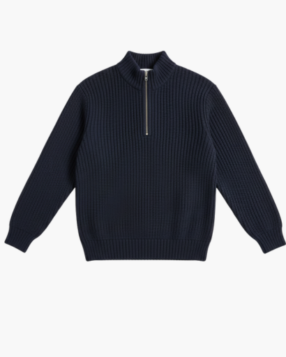 Pull à Col Zippé pour Homme | Élégance et Confort au Quotidien