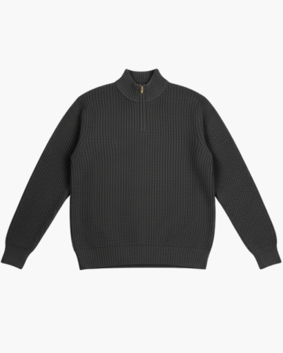 Pull à Col Zippé pour Homme | Élégance et Confort au Quotidien