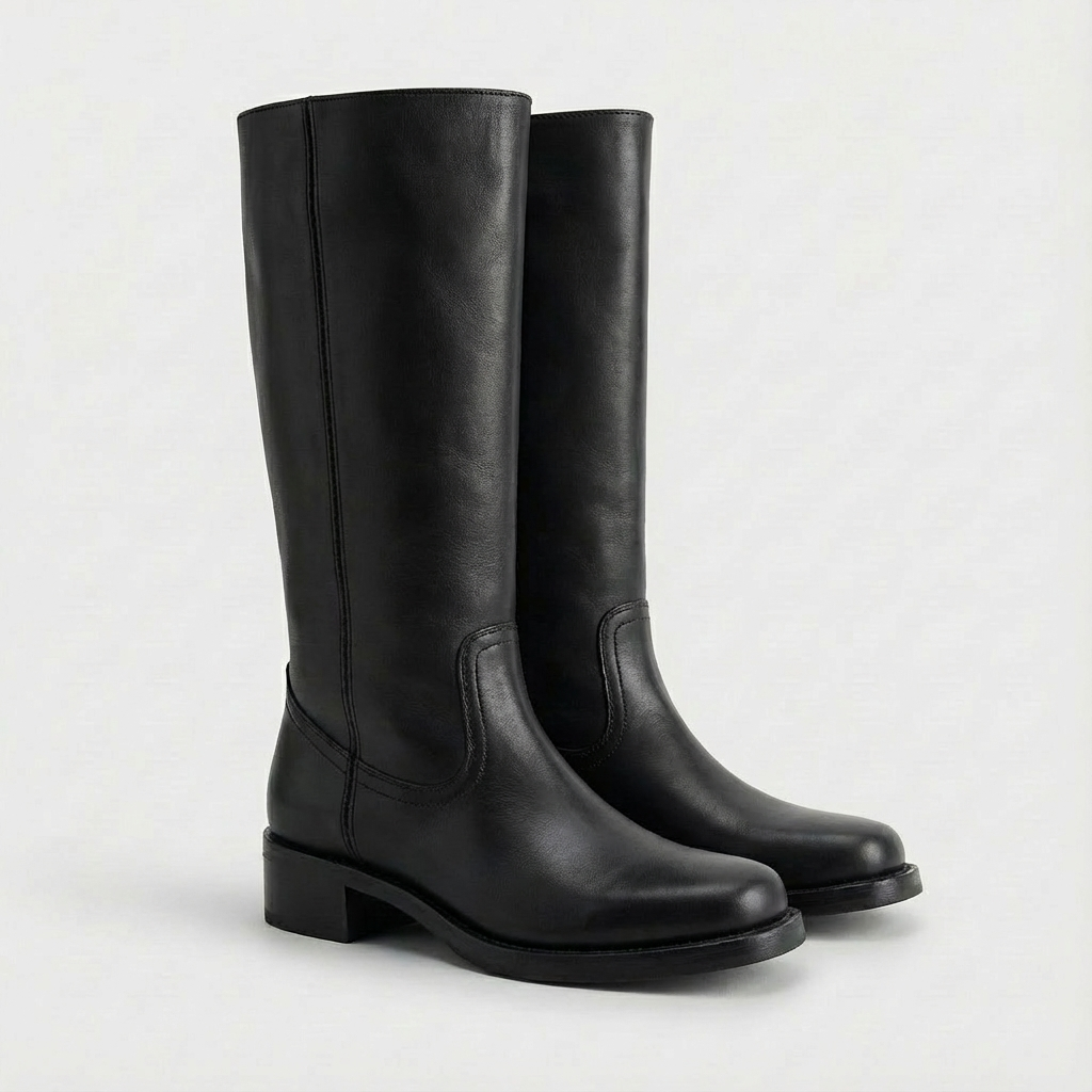 Bottes femme hautes Noir