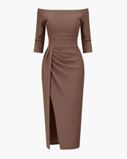 Robe Pailletée Femme Évasée – Glamour & Brillance | Soirée & Invitée Mariage Style Chic