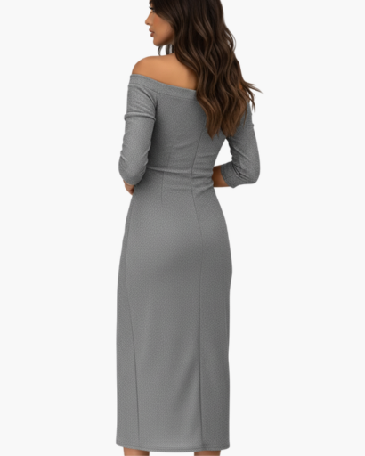 Robe Pailletée Femme Évasée – Glamour & Brillance | Soirée & Invitée Mariage Style Chic