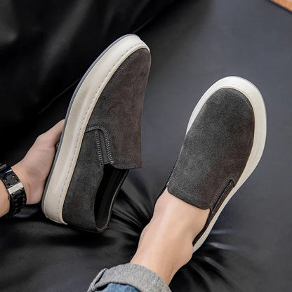 Mocassins slip-on homme Gris