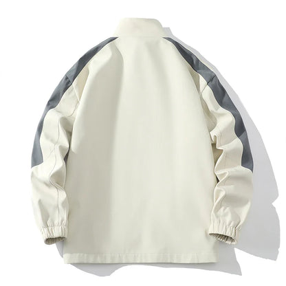 veste de survêtement homme zippée, détail du tissu