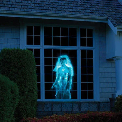 Projecteur Halloween, vue détaillée de l'appareil