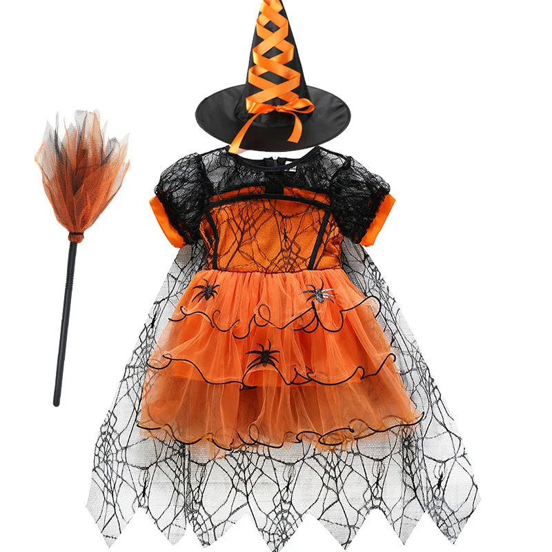 Balai de sorcière, accessoire pour costume d'Halloween
