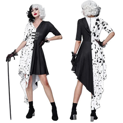 Ensemble complet costume dalmatien porté par modèle