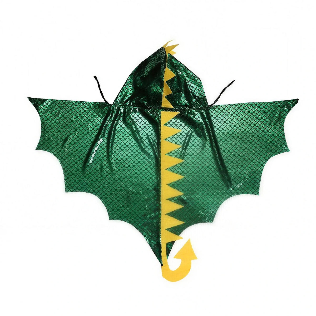 Cape dragon dinosaure à plat, vue des ailes et de la queue